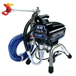 Professional Airless Spray Machine Piston Pump Spray Gun 2600W 2.6L Airless Paint Sprayer 110V-220V  595 Painting Machine Tool