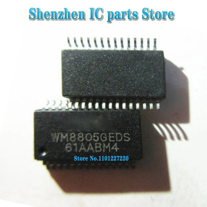 10pcs/lot WM8805GEDS WM8805 8805G SSOP-28 In Stock