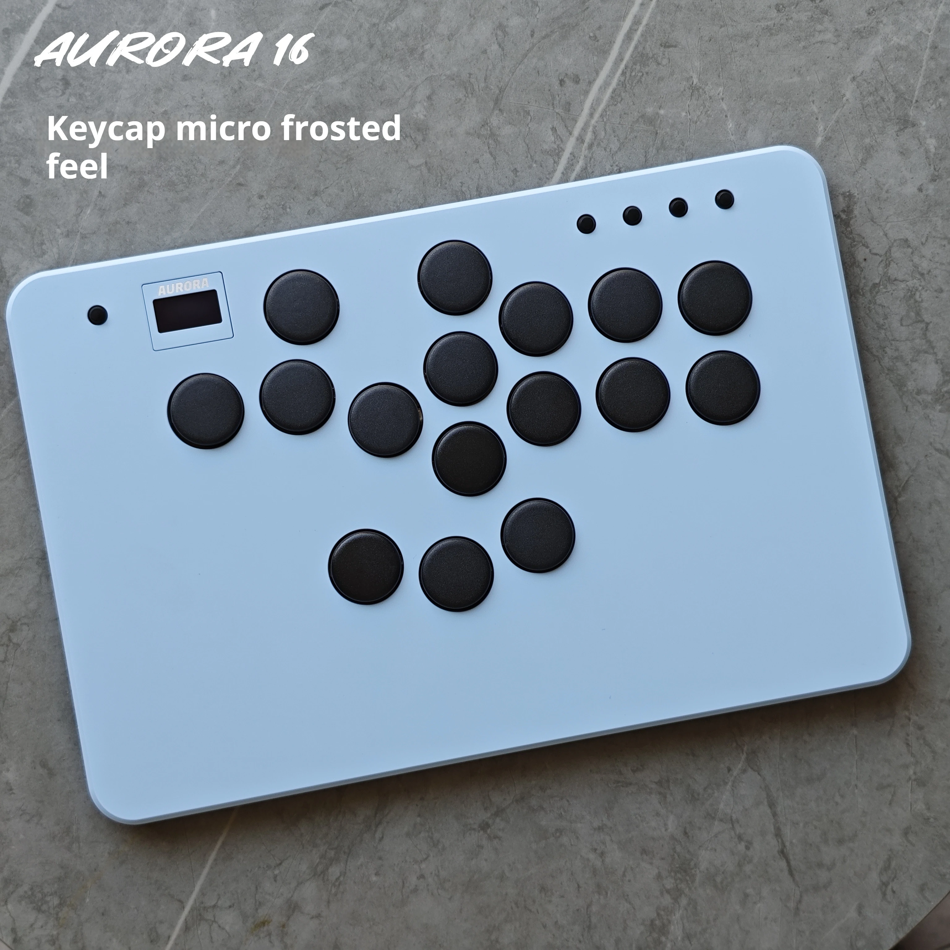 Aluminium Arcade Leverless Controller Street Fighter 6 Raspberry Pi Voor PC/Ps4/ps5/Stoom Hitbox vechten Controller