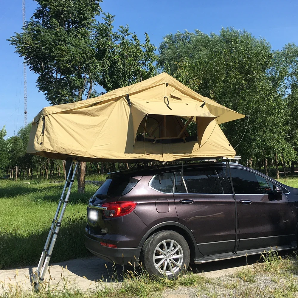 Hiking 4 person car roof top, 4wd van camper travelling aluminium roof top tent/