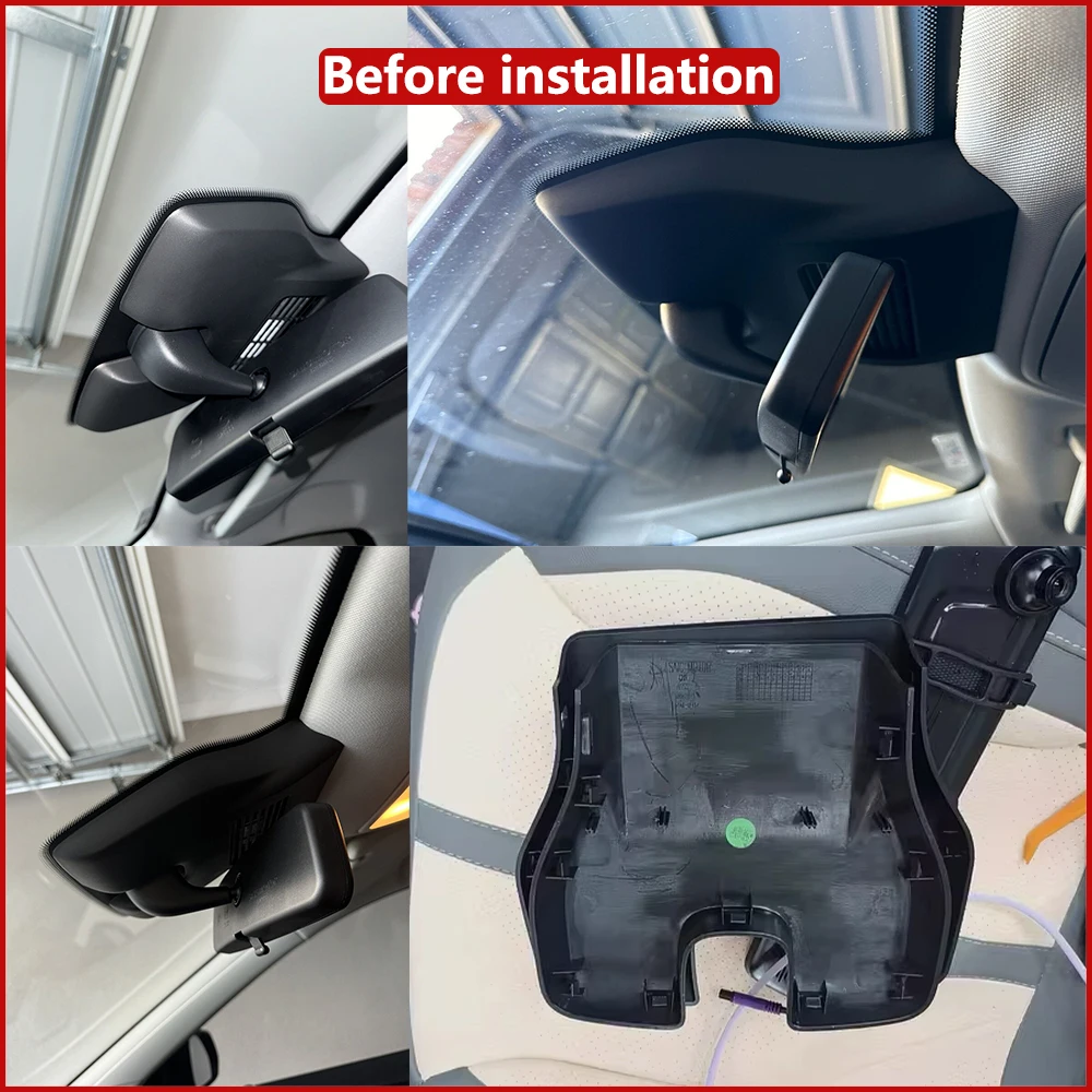 ZhuCamX لـ MG ZS ZX ZST VS Astor 2017-2025 4K 2160P جهاز تسجيل فيديو رقمي للسيارات داش كام كاميرا للرؤية الليلية مسجل التوصيل والتشغيل #3