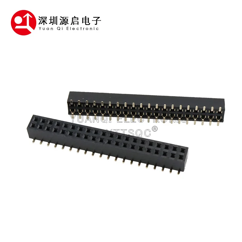 SMT 2.0mm 2.0 Double Row Female Breakaway PCB Board Pin Header socket Connector Pinheader 2 * 2/3/4/5/6/7/8/9/10/12/16/20/40Pin