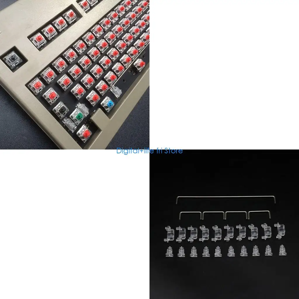 E06D 6.25u Modifier Key Stabiliser Plate 60% 87 OEM Mechanical keyboard for Cherry MX Switch Pcb Mounted Stabilizer Case