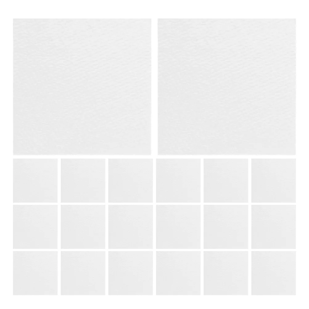 

100pcs 3Cm Square White Plant Fiber Dehumidifying Sheets For Food Storage Containers Biscuit Cans Chip Tubes Reusable Moisture