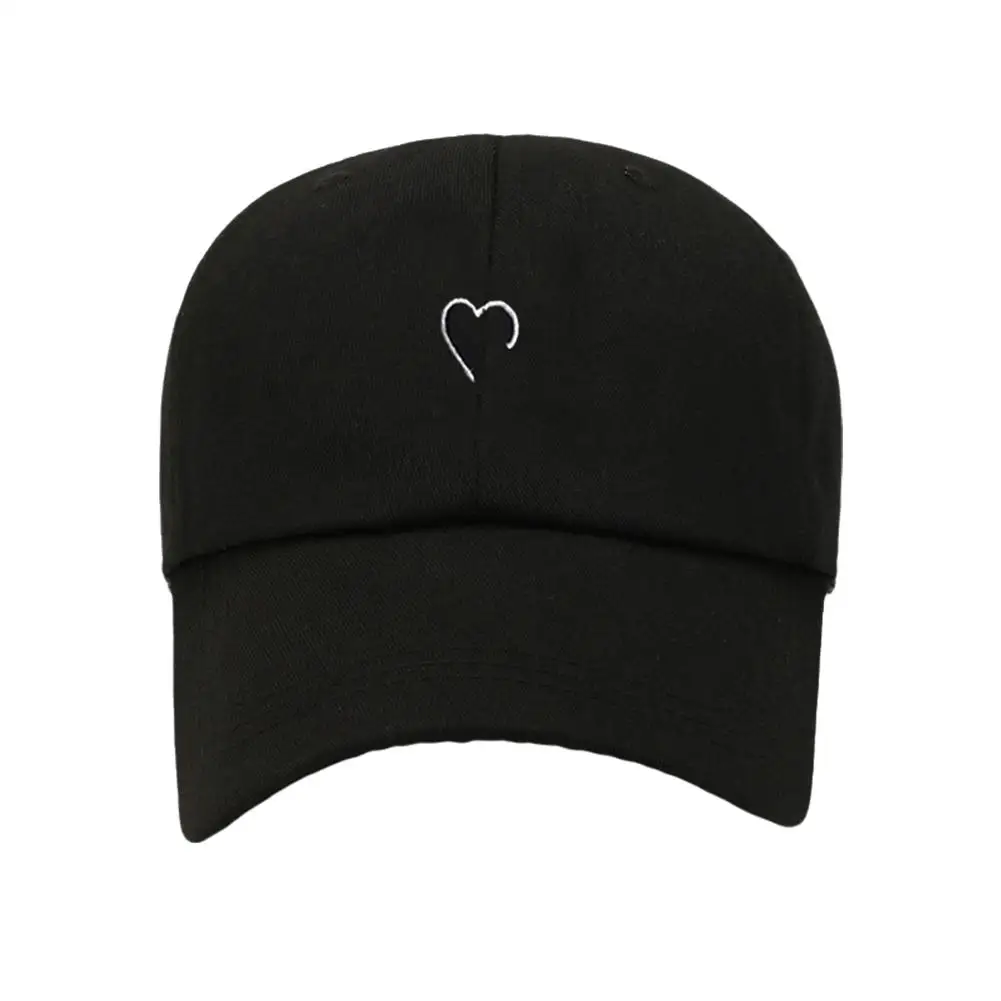 Heart Love Baseball Cap For Men Women Casual Solid Color Duck Tongue Hat Fashion Outdoor Sunshade Visors I6d6