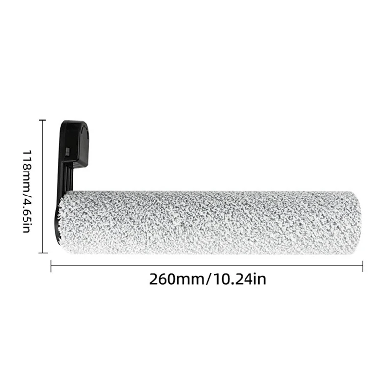 1 pçs rolo escova principal peças de reposição acessórios para xiaomi 2/3max/3pro/m20/z20/s20/z30 acessórios vassoura