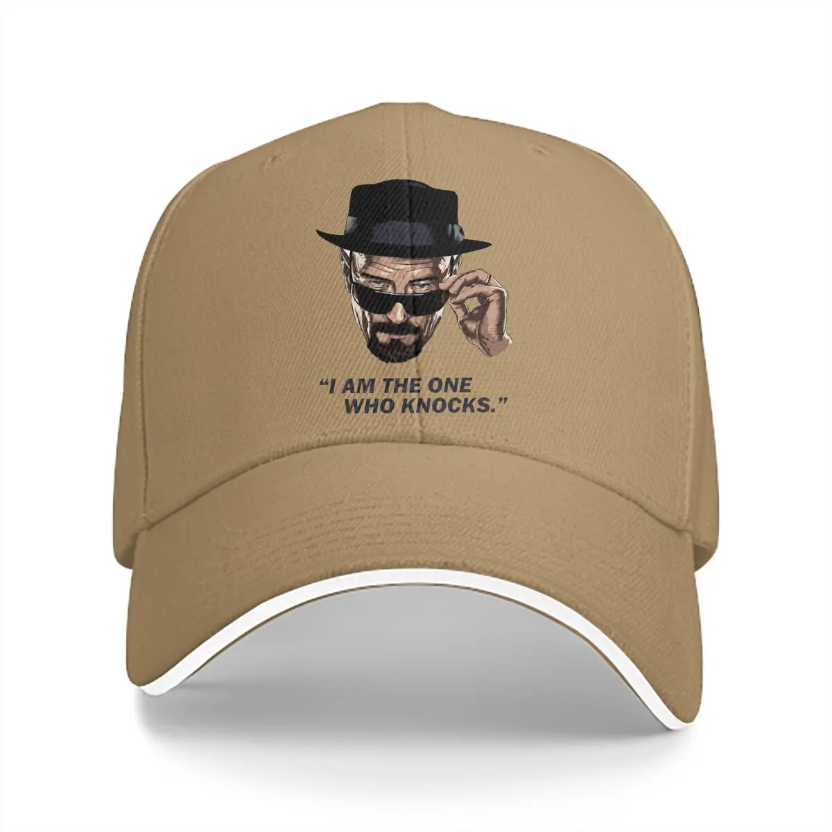 I am the One Who Knocks Baseball Caps Peaked Cap Breaking Bad Walter White TV Show Sun Shade Hats for Men Women