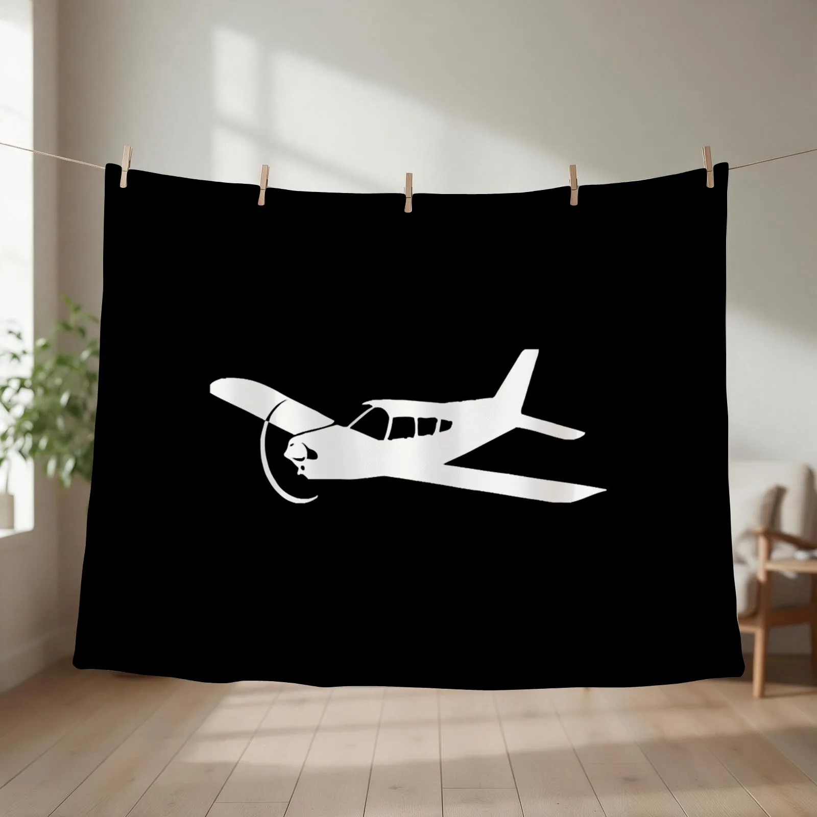 Piper Pa 28 aircraft Throw Blanket for sofa Blankets For Sofas Decorative Sofa Decorative Sofas Blankets