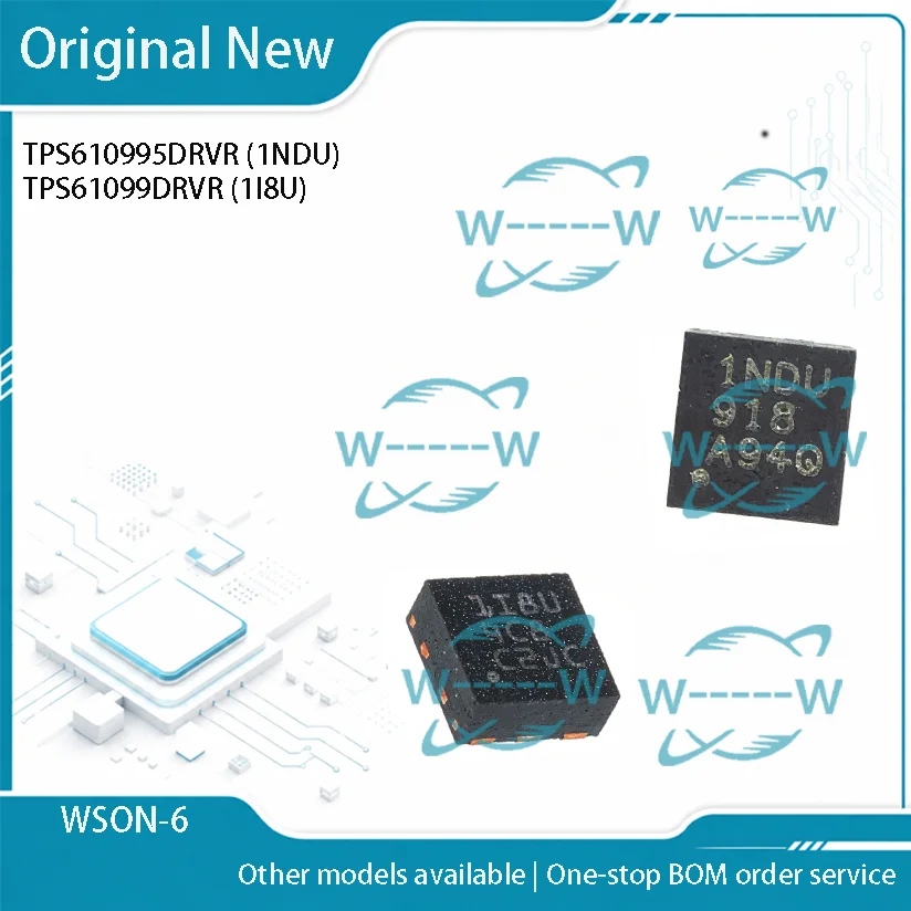 (5-30 PCS) TPS610995DRVR 1NDU TPS61099DRVR 1I8U TPS610995 TPS61099 WSON-6 IC CHIP