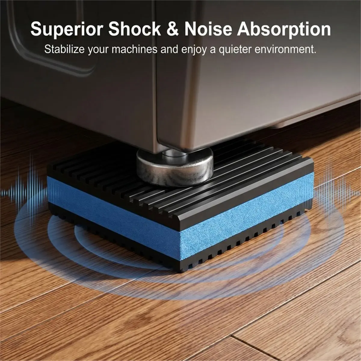 4 Pack Anti Vibration Pads for Washing Machine 3