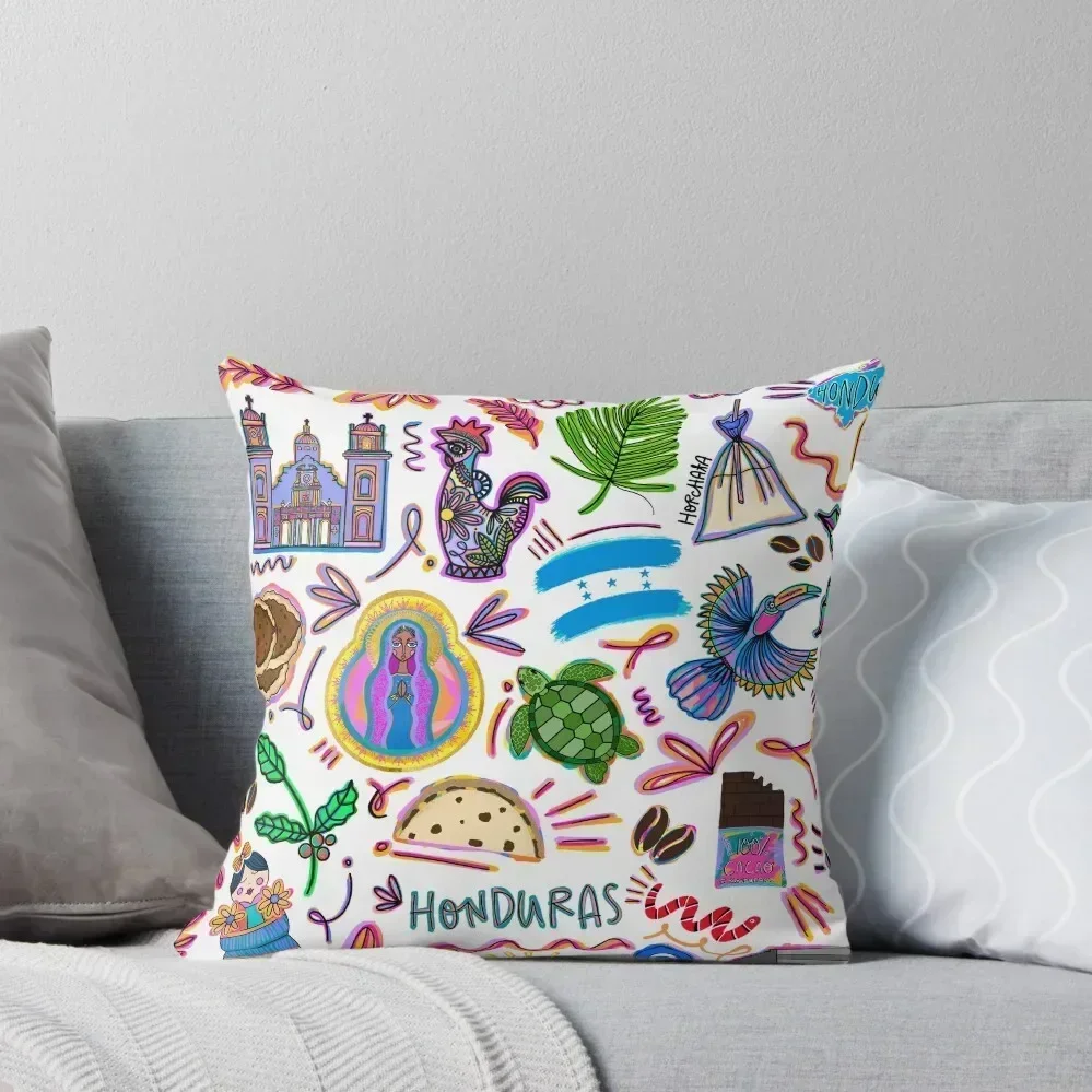 

Honduras Throw Pillow pillow cover luxury Sitting Cushion Decorative Cushions For Living Room Decorative pillowcase pillow