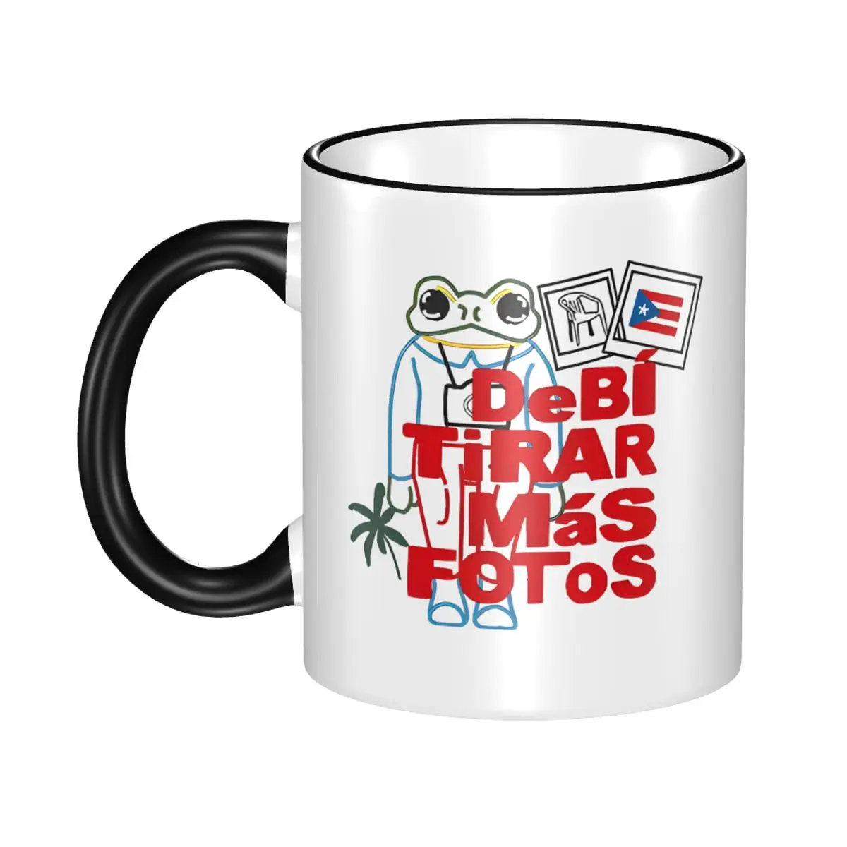 Funny Bad Bunny DTMF Coffee Cup Party Hip Hop Rapper Mugs
