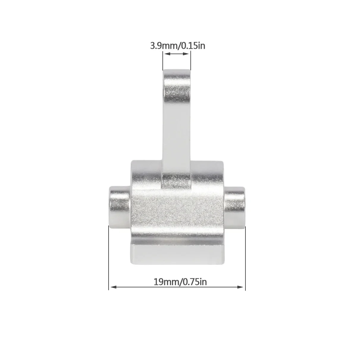 1 szt. Aluminiowy regulowany tylny górny podnośnik z antysquat do 1/10 urządzeń RC Crawler SCX10 III AR45 AR45P oś portalowa DIY