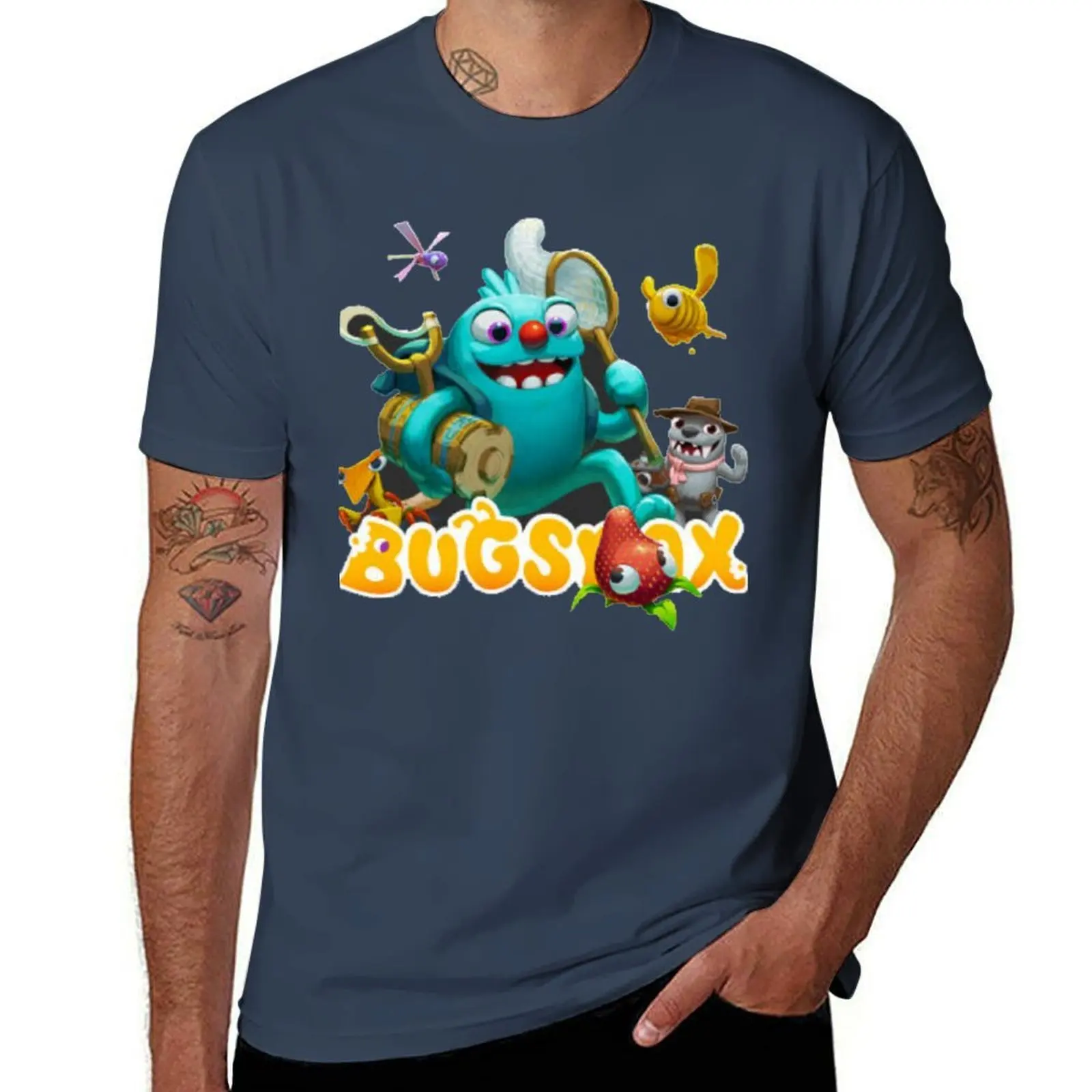 

Bugsnax T-Shirt t shirt man cotton t shirt man designer T-Shirt