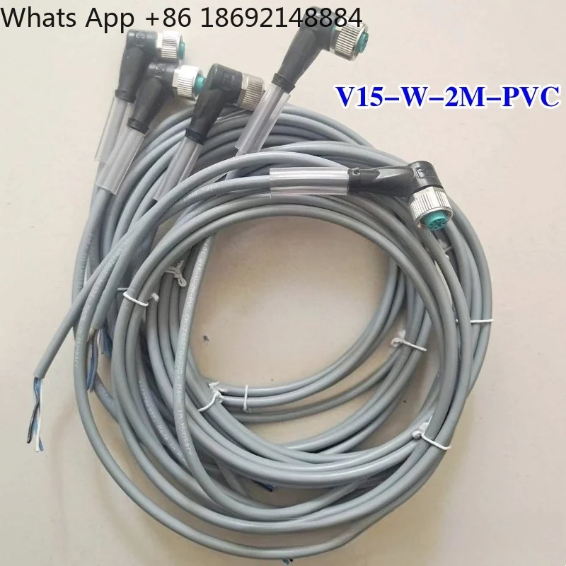

Sensor cable v15-w-2m-pvc v15-g-2m-pvc connector