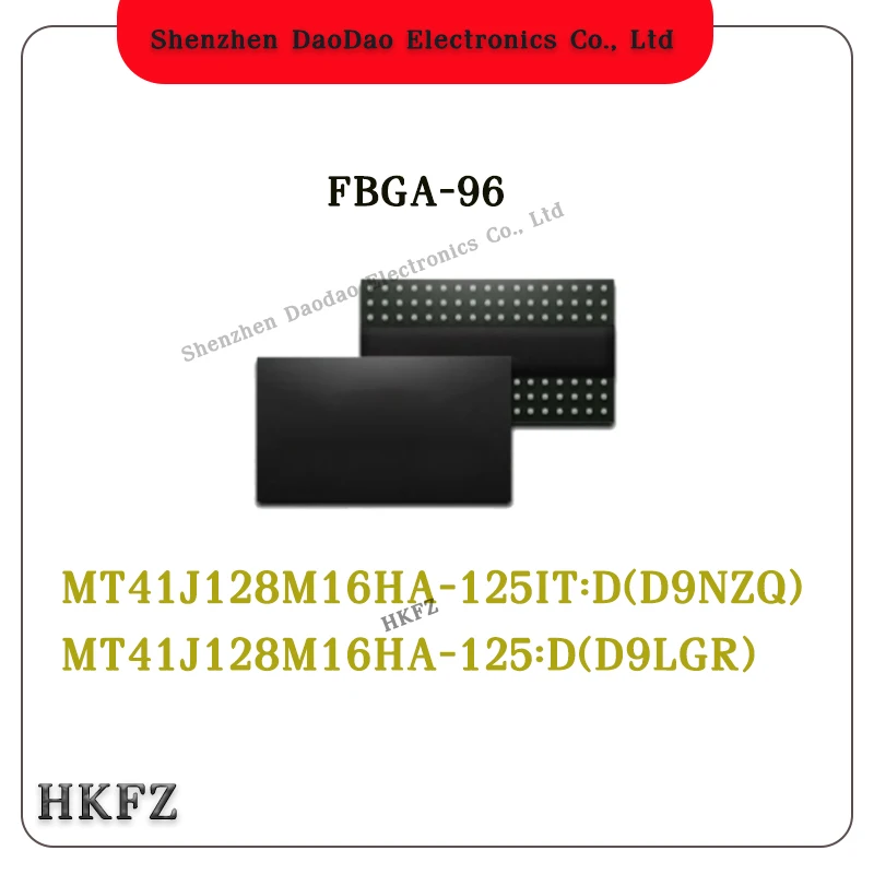 MT41J128M16HA-125IT:D D9NZQ MT41J128M16HA-125:D D9LGR FBGA-96 ic chip memory brand