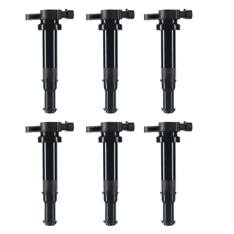 6Pcs Ignition Coils Pack for Kia Optima 2006 Hyundai Santa Fe 07-09 27301-3E100