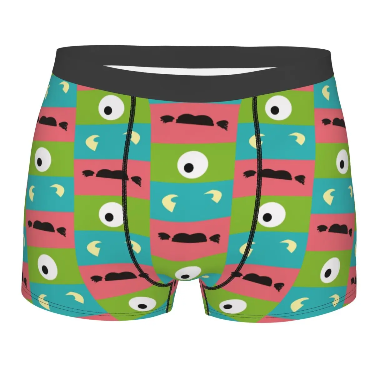

Custom Monsters University Cartoon Boxer Shorts For Homme 3D Print Underwear Panties Briefs Breathable Underpants