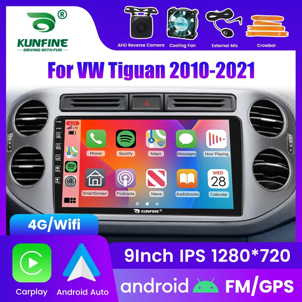 

2Din Android автомобильный радиоприемник для VW Tiguan 2010-2021 мультимедийный видеоплеер GPS-навигация стерео аудио головное устройство Carplay 4G Wi-Fi
