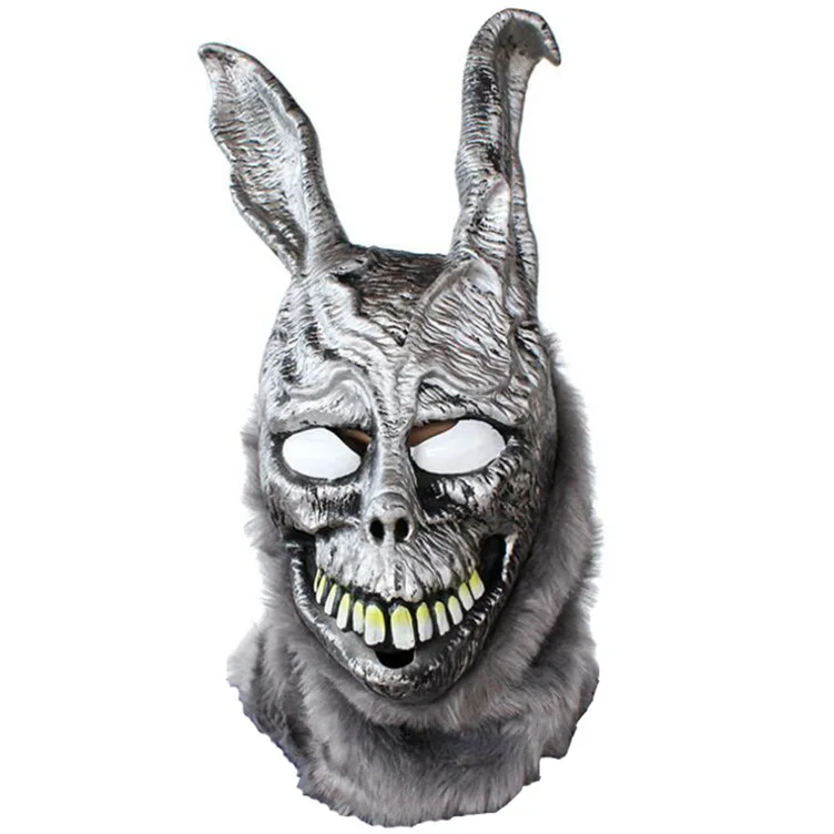 

1:1 Full Scale Movie Donnie Darko Frank evil rabbit Mask Halloween party Cosplay props latex full face mask