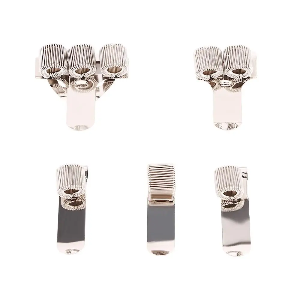 Portable Doctors Stationery Notebooks Metal Spring Single/Double/Triple Pen Holders With Pocket Clip