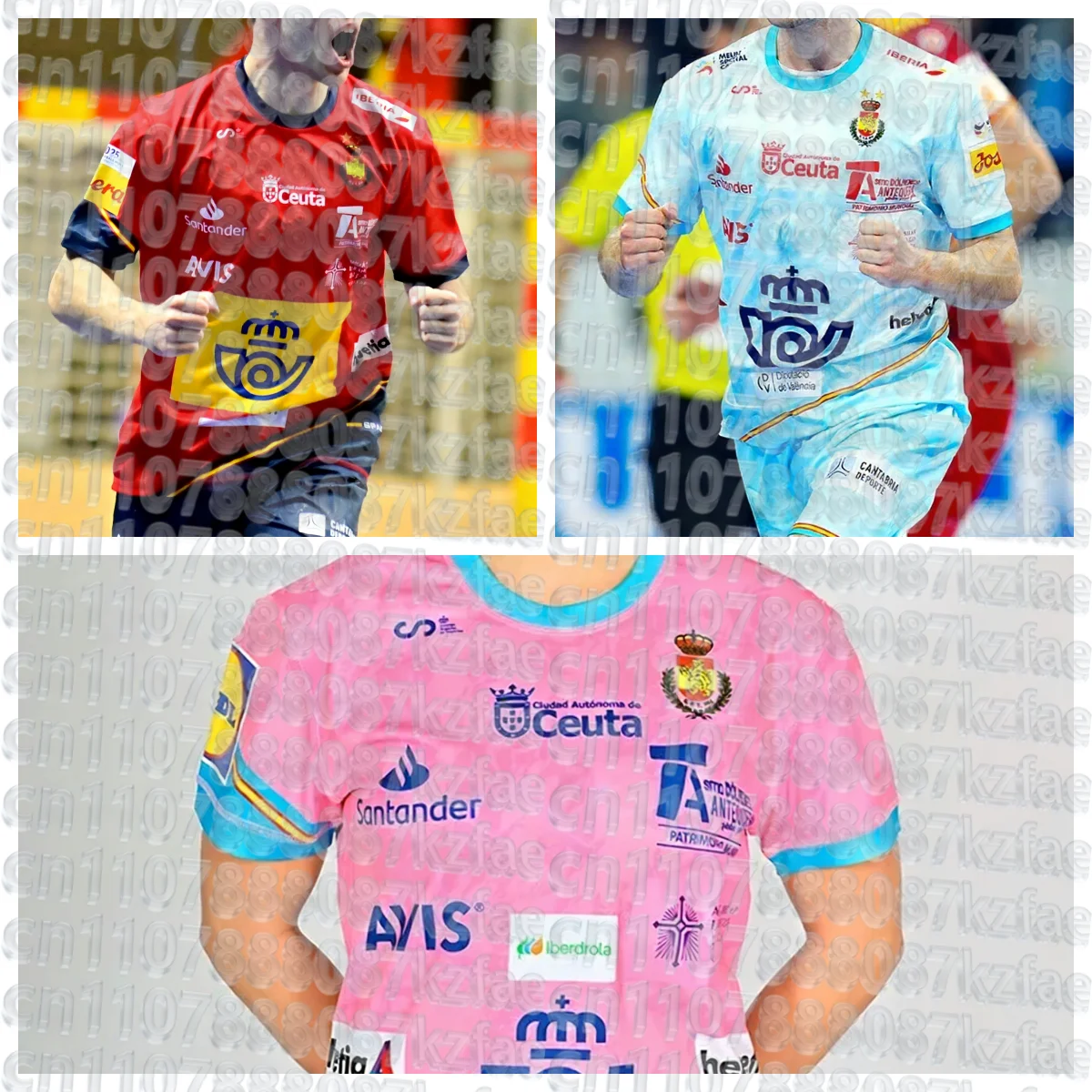 Camisa de Handebol da Seleção Espanhola RFEBM Nova Chegada Casual com Estampa 3D para Adultos e Crianças Secagem Rápida