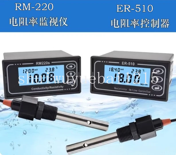Resistivity Meter Conductivity Meter TDS Meter EC Sensor Conductivity Electrode Rm-220 / Er-510