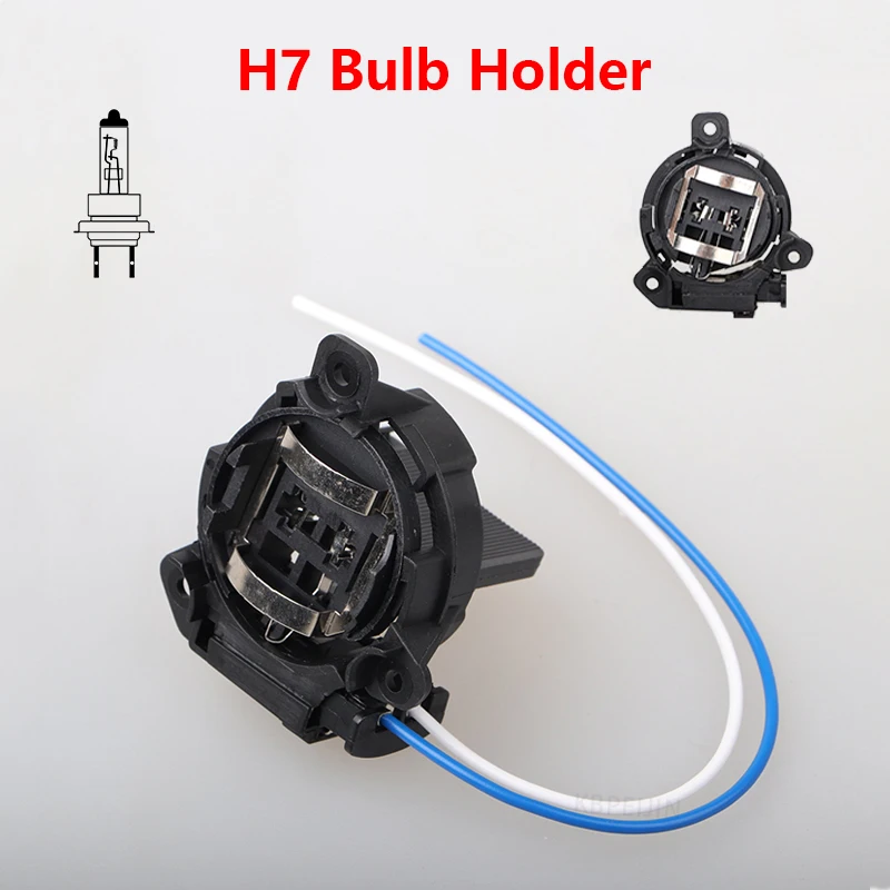 

Держатель лампы H7 для фар VW Passat Golf GTI Tiguan, крепление, запчасть для замены автомобильной лампы, 1 шт.