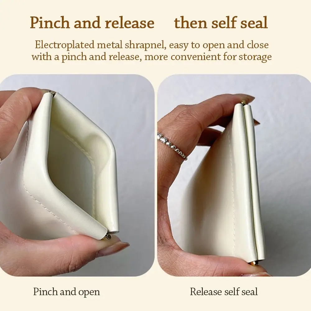 Fashion With Inner Bag Lipstick Makeup Bag Simple Mini Cosmetic Organizer Pouch Portable Travel Storage Bag for Women Girls