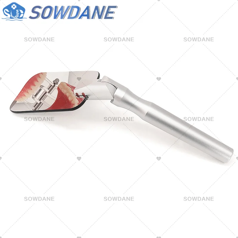 Double-Sides Dental Intraoral Occlusal Photographic Glass Mirror Oral Health Care Dental Orthodontic Mirrors Reflector