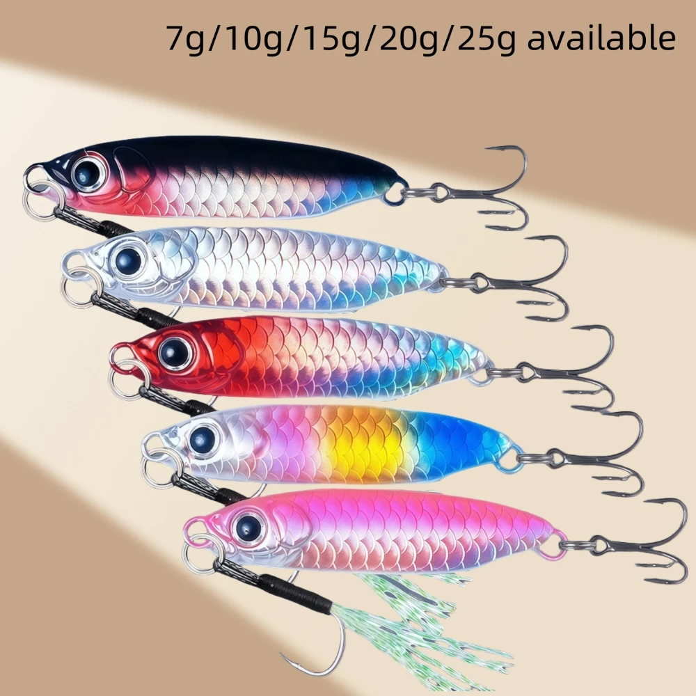 

5PCS Spoon For Pike Wobbler Lure Sea Fishing Jigs Whopper Bait Wobblers Micro Jig Lures Predatory Fish Spinner Baits Crankbaits
