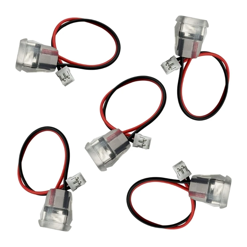 Type-C Female Housing 2Pin Wire for Bedside Light Repair, 2-Pin Clear Shell Port Part for Small Lighting Service and Best Sale