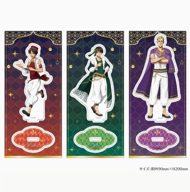 anime-ataque-em-tita-eren-jaeger-mikasa·ackerman-suporte-figura-acrilico-modelo-placa-cosplay-colecao-decoracao-de-mesa