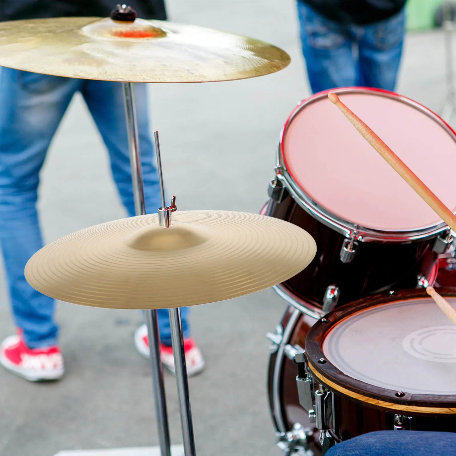 

Jazz Drum Cymbal Metal Clear Sound Professional Practice Crash Cymbals for Drum Set Supply Cymbal Set Cymbals for Drums