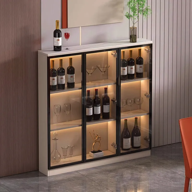 

Изысканный современный винный шкаф, красочный, стильный, элегантный, дизайнерский винный шкаф для гостиной, барная мебель Juomakaappi XY50JG