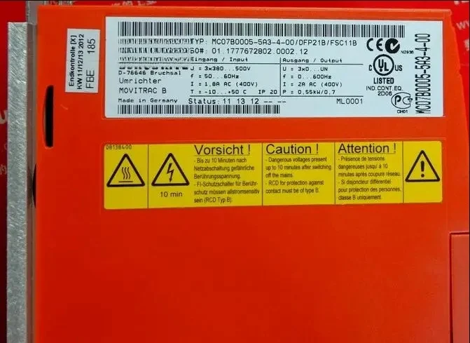 MC07B-0005-5A3-4-00 New and original servo driver