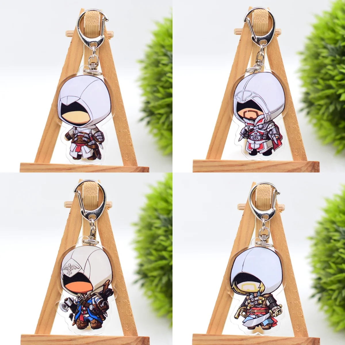 6CM Game Popular Historical Legend RPG Game Acrylic Keychain Model Characters Accessories Christmas Collection Gifts