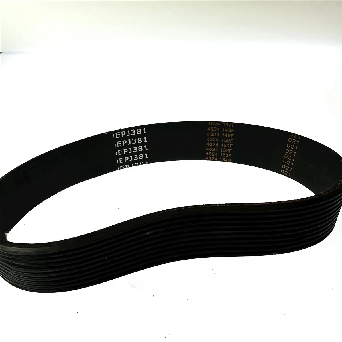 EPJ381 Multi Ribbed Belt - High Strength Industrial Machine Appliance Drive Transmission Belt