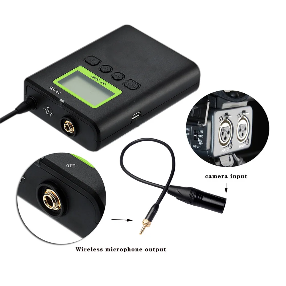 

Microphone Audio Adapter 0.3M Inner Thread 3.5Mm Male To Xlr Male Converter For Wireless Mic Recorders