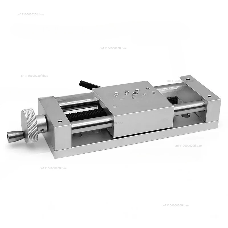80 wide load-bearing sliding table Manual precision displacement table Mini displacement table X-axis  Manual sliding