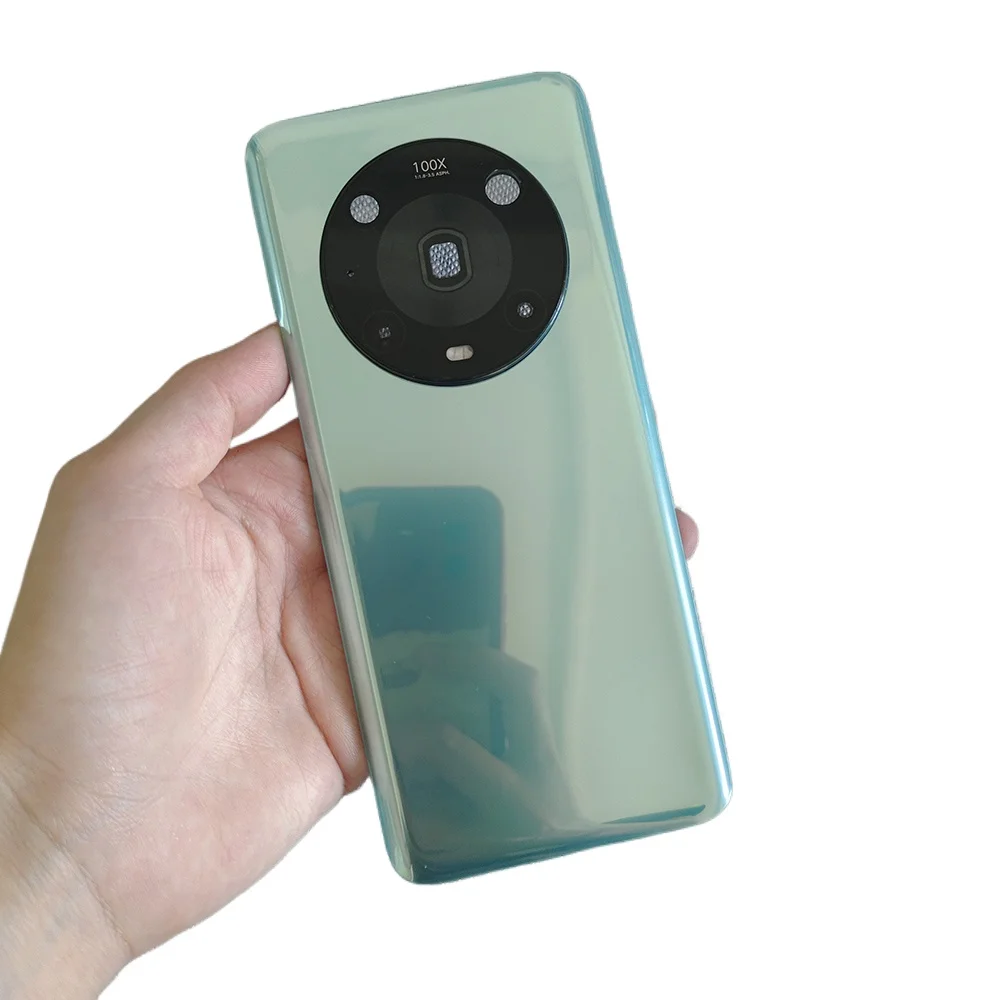 For Honor Magic 4 4Pro Rear Battery Back Cover Housing Glass Door Shell Case + Camera Lens Replacement