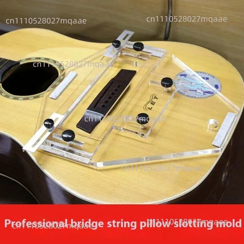 Guitar Bridge Grooving Mold Folk Classical Guitar Lower String Pillow Slotting Tool Guitar Repair Tool