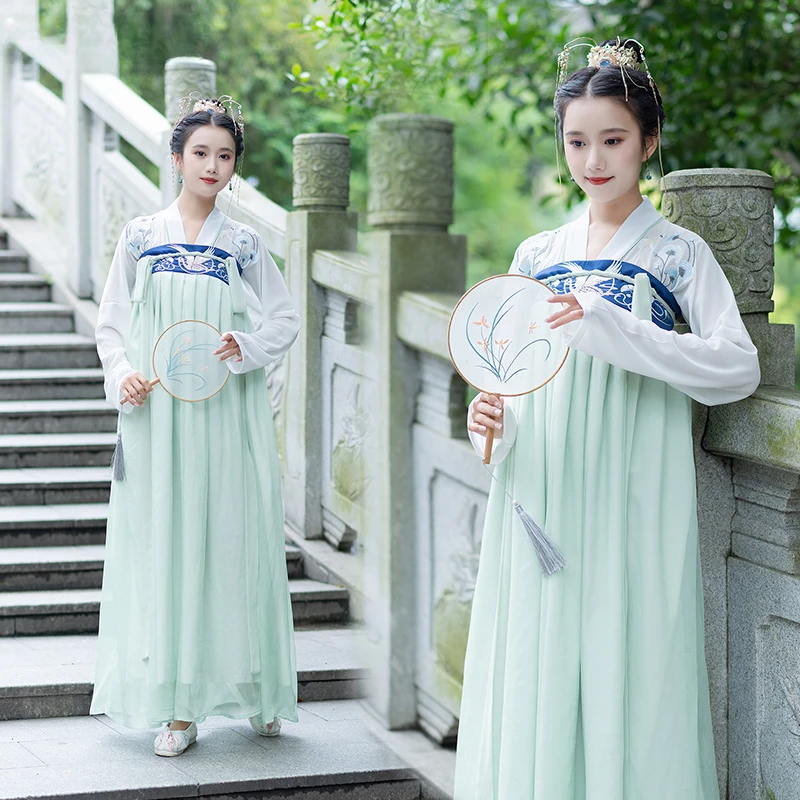 

Chinese Traditional Clothing, Full Bust Waist Skirt, Elegant Ancient Costume, Hanfu, Fairy Dress, Carnival Women's Clothing