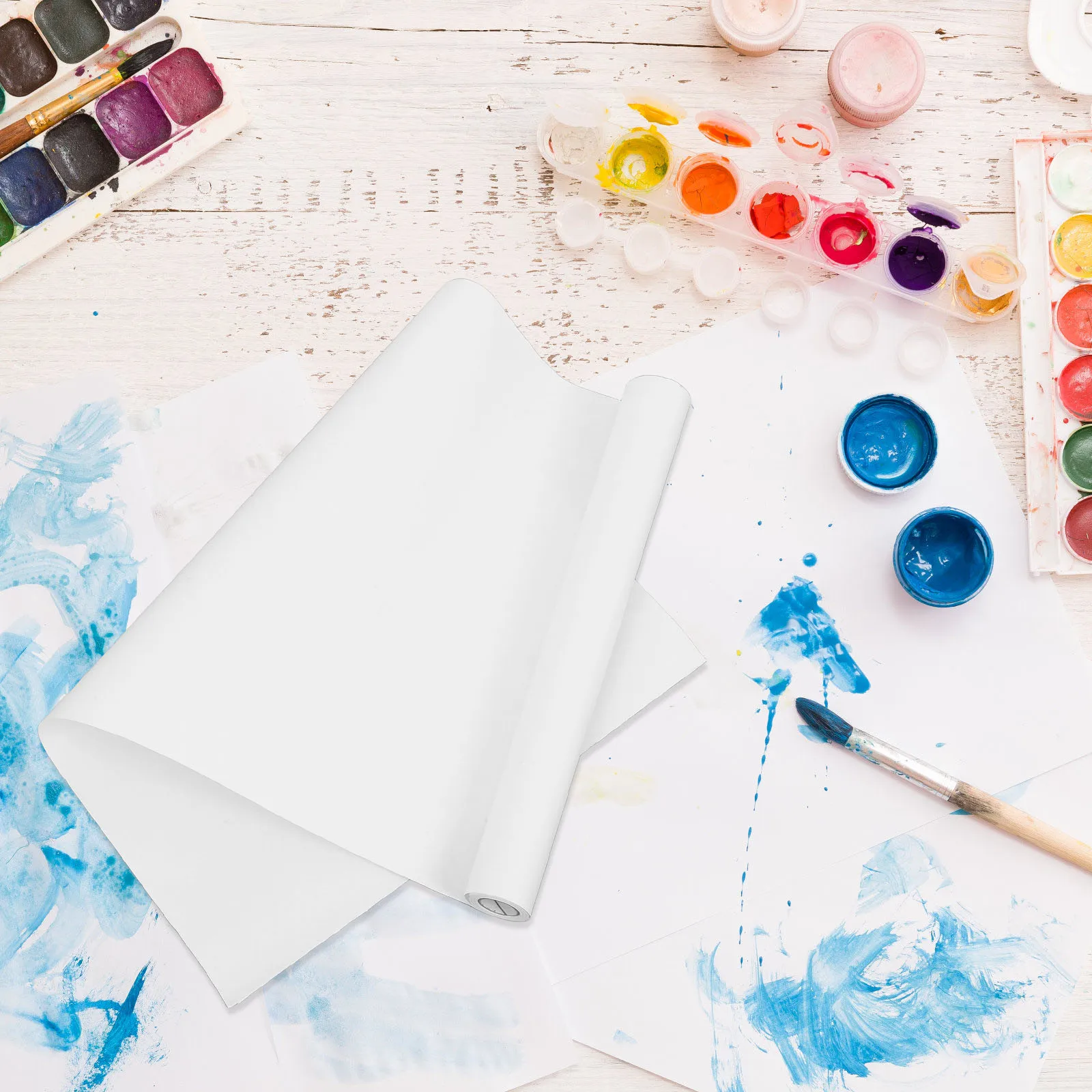 

Drawing Paper Bulk Tracing Sewing Materials Large Craft Coloring Canvas White Practical Student Easel Paint