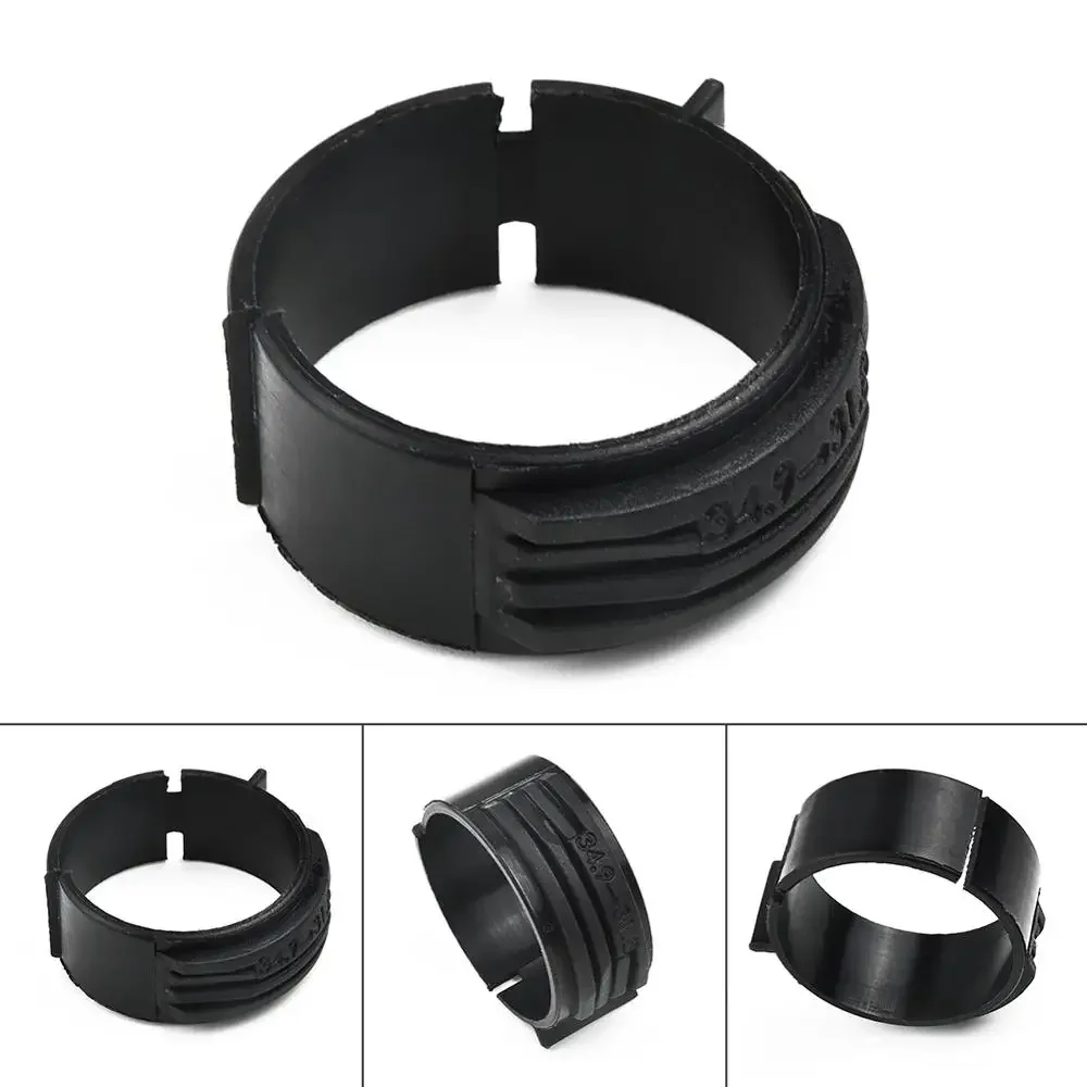 Bicycle Front Derailleur Clamp Band Adapter 34.9 to 31.8 Washer Backing Ring  Cycling Braze-on Adapter Clamps Bike Parts Black