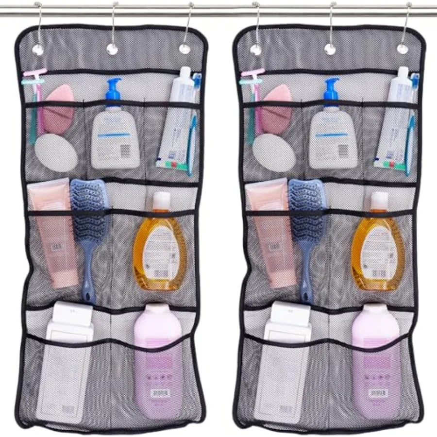 SandT INC. Shower Organizer and Caddy, 2 Pack, 14