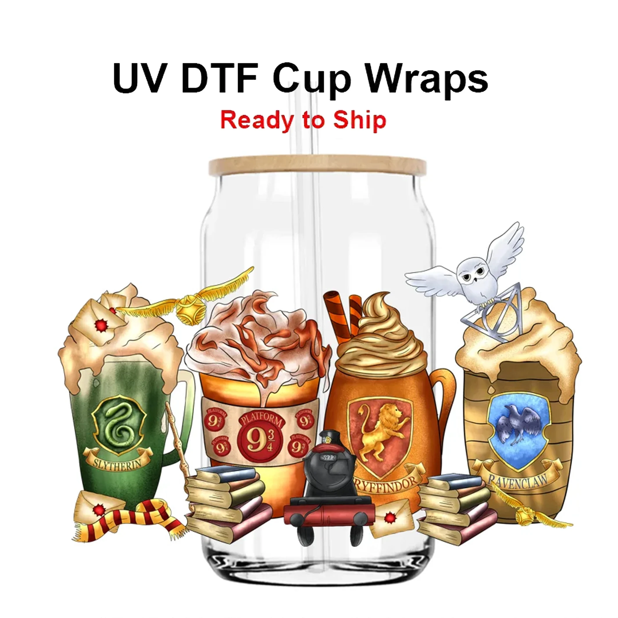 UV Transfer Stickers Personalize Waterpoof Transfering Label Lash Box Bottle Wholesale Print Packaging