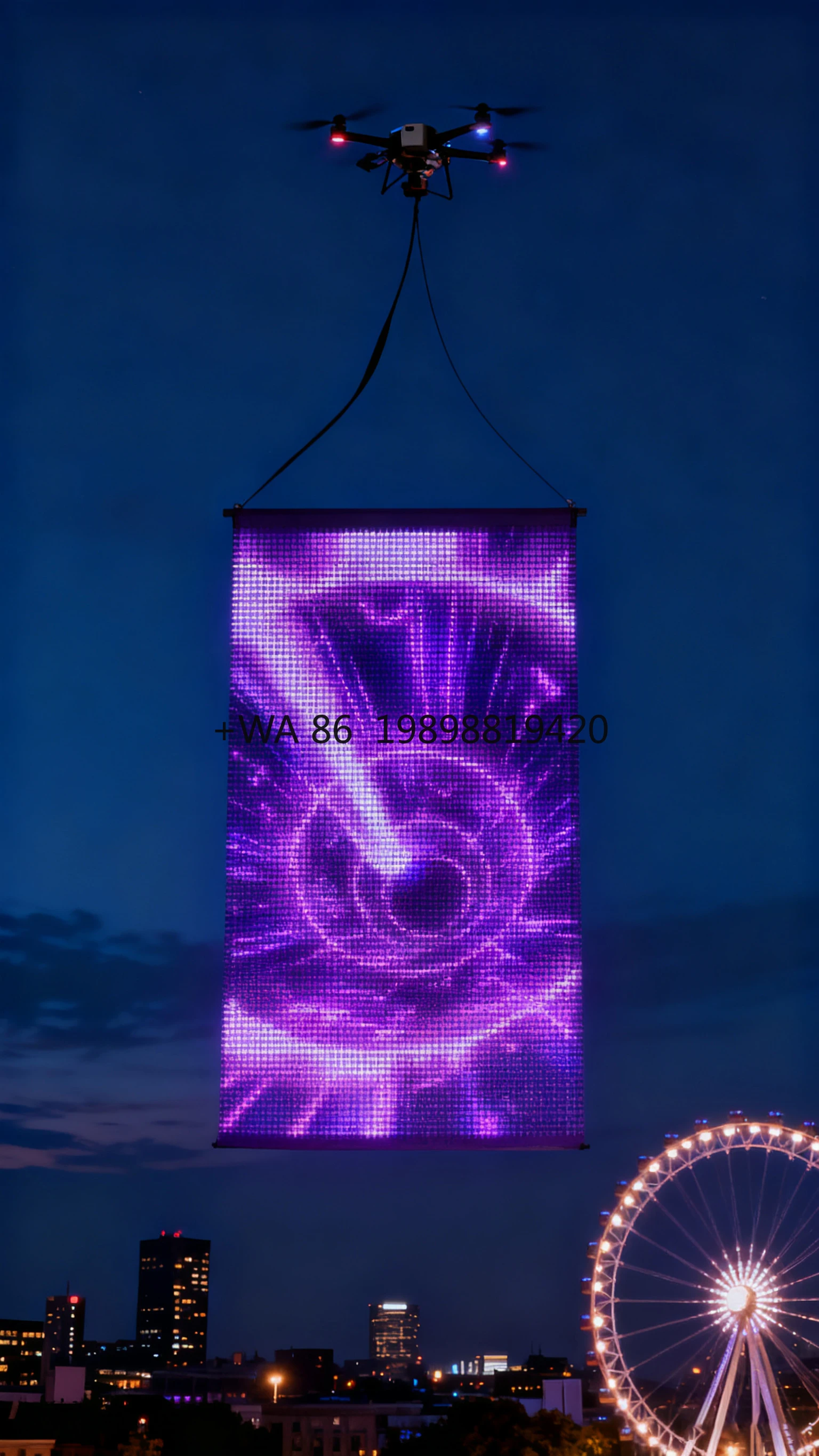 P20 IP67 High    Flying Led Screen, Custom LED Display for Franchise Stores & Retail Outlets with Excellent Visual Performance