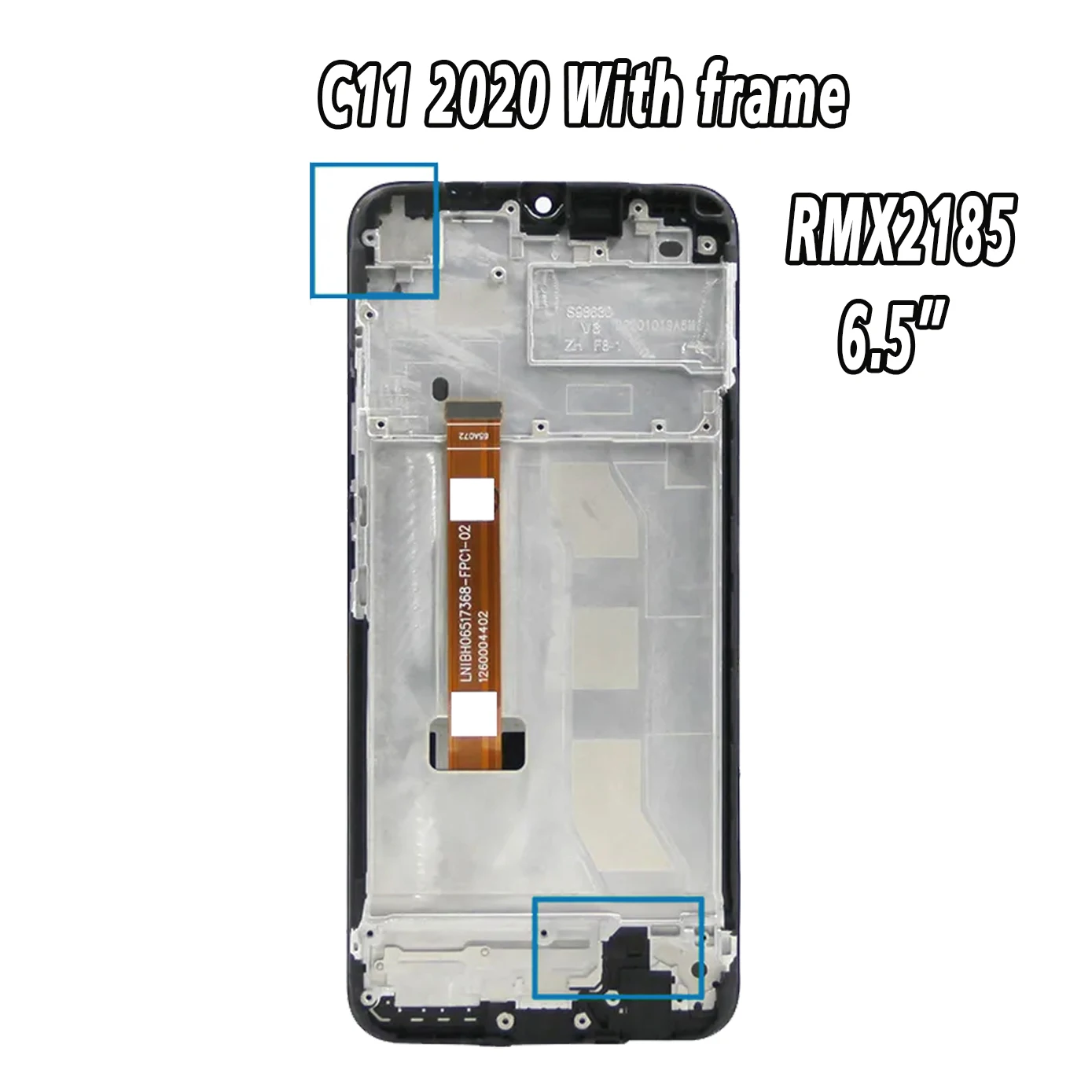 Original Display For Oppo Realme C11 2021 RMX3231 Realme C11 RMX2185 Display Touch Screen Replacement For RealmeC11 Lcd Repair