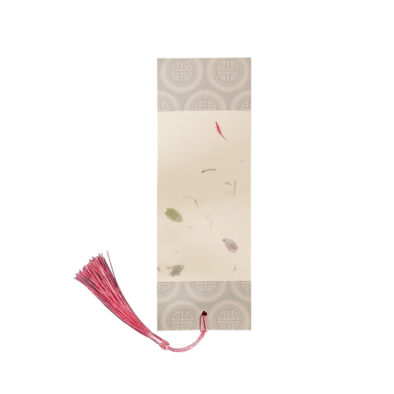 

Xuan Paper Bookmark Chinese Batik Half Ripe Rice Paper DIY Bookmark Hard Pen Brush Calligraphy Painting Drawing Papier Bookmarks